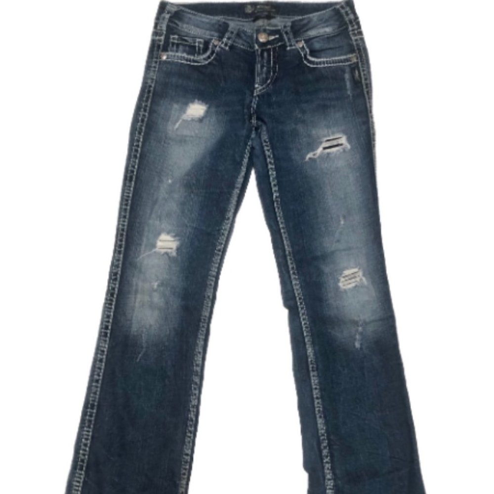Silver Suki Jeans mid rise size 26